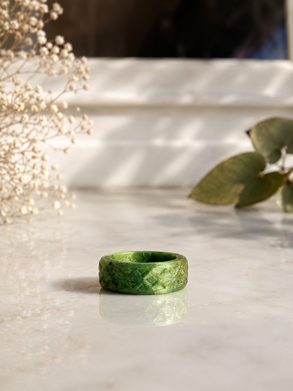 Bague Anti-Stress Recyclée Personnalisable