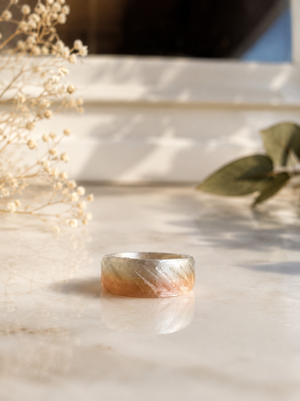 Bague Anti-Stress Recyclée Personnalisable
