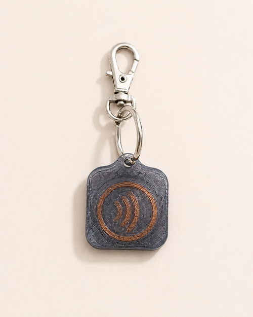 NFC Tag Instagram en PET Recyclé – Personnalisable