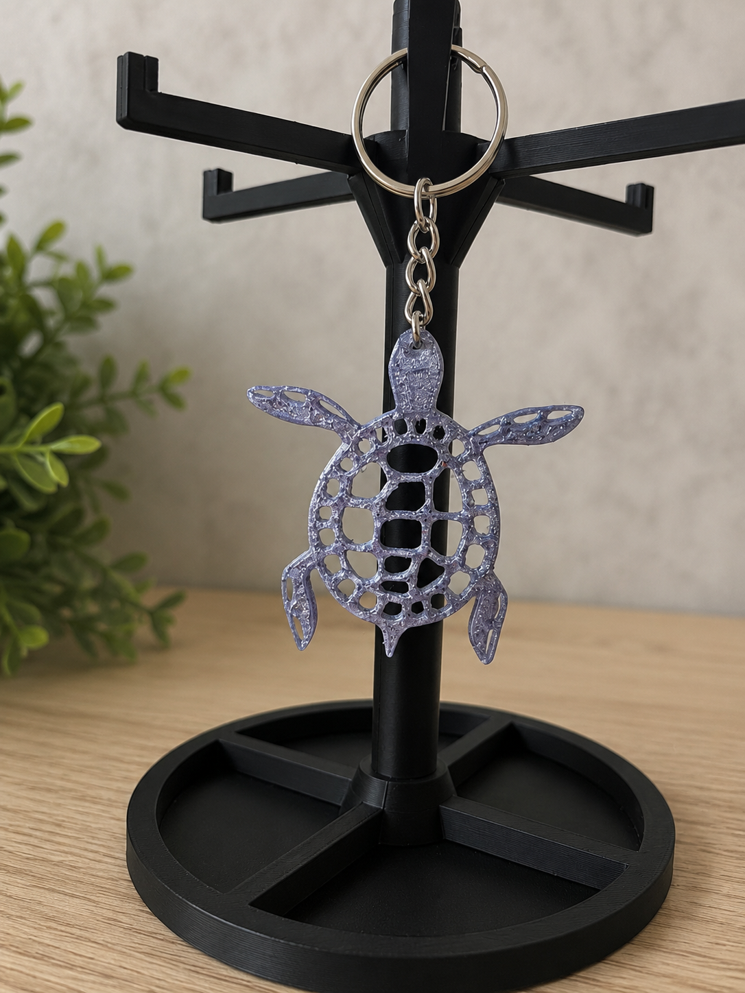 Porte-clés Tortue en PET Recyclé – Personnalisable