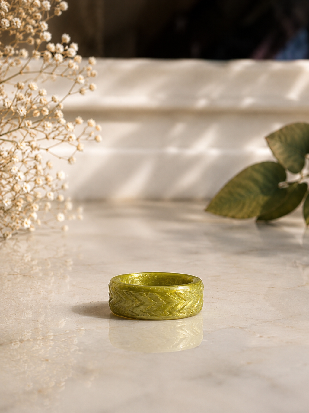 Bague Anti-Stress Recyclée Personnalisable